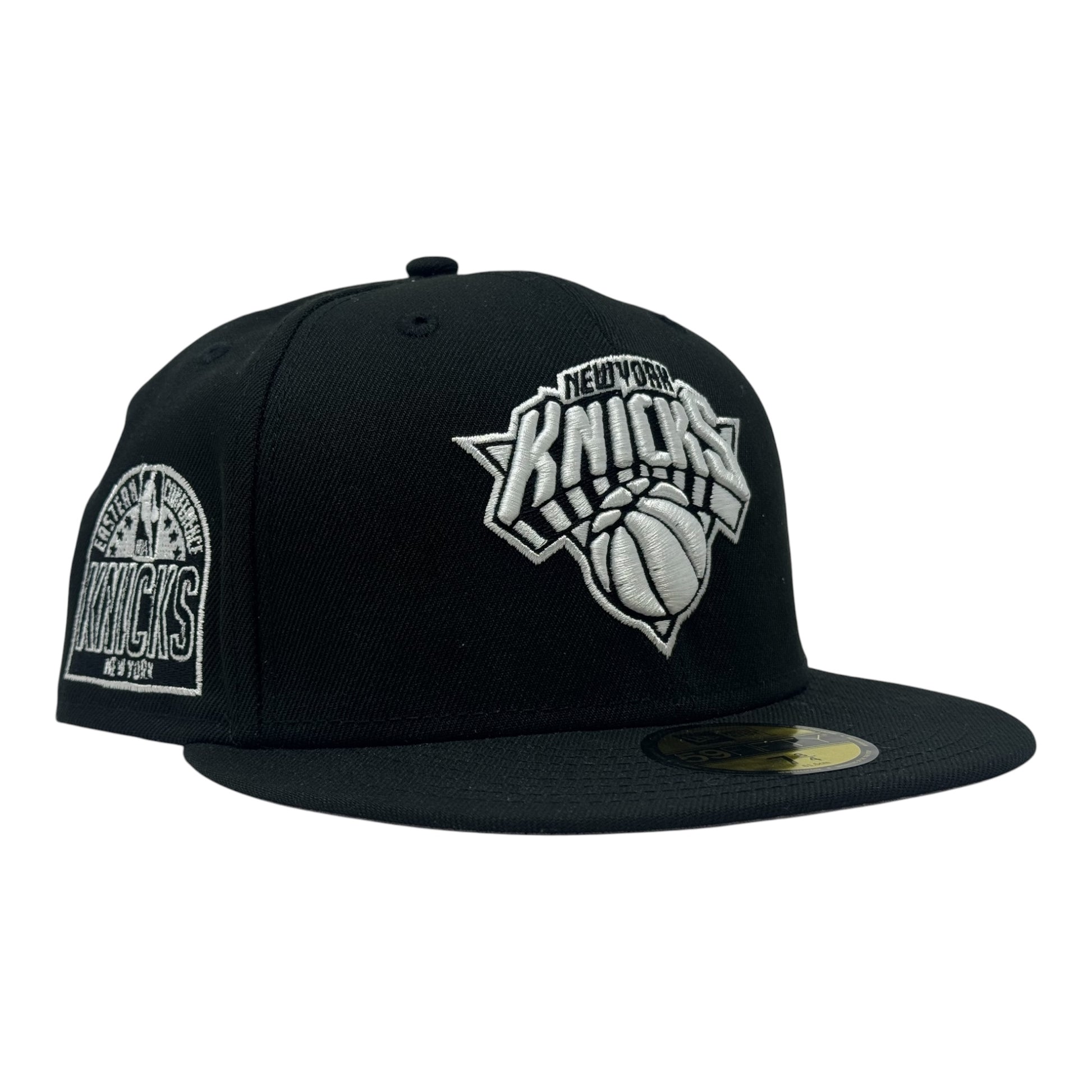 New York Knicks Eastern Conference Fitted Hats-Black