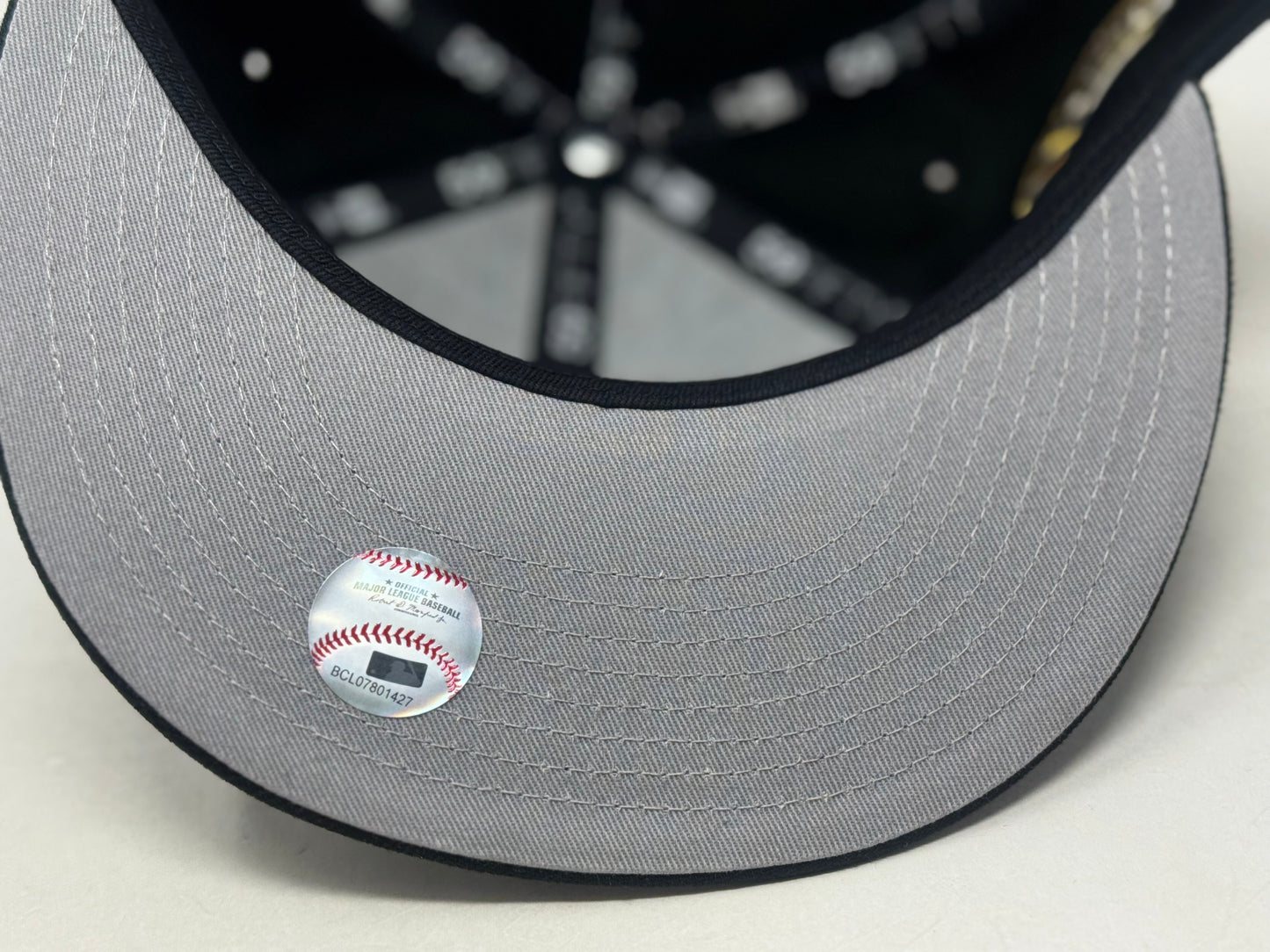 New York Yankees 1962 World Series Fitted Hat-Black