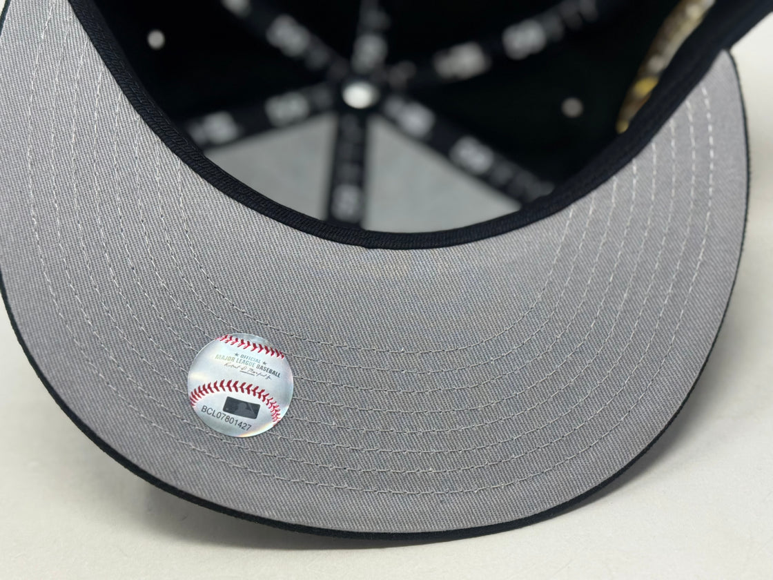 New York Yankees 1962 World Series Fitted Hat-Black