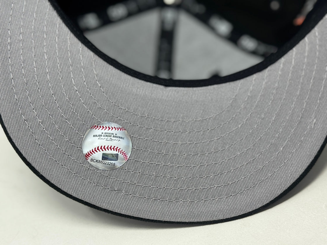 New York Yankees Empire State 2009 World Series Hats-Black Orange