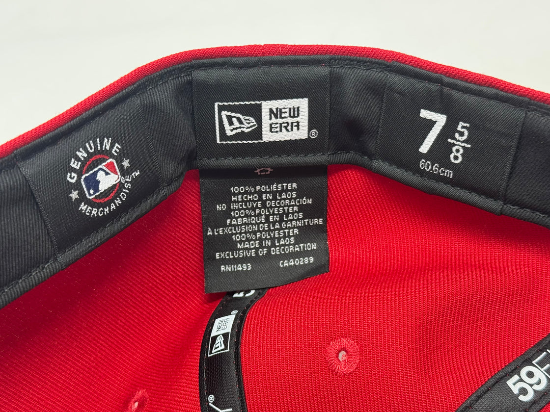 New York Yankees Dept. Of Sanitation Fitted Hat-Red