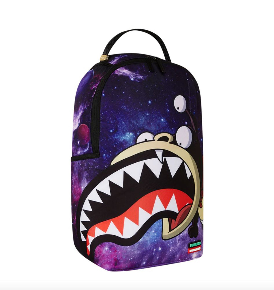 Futurama Nibbler Eat Shark Dlxr Backpack