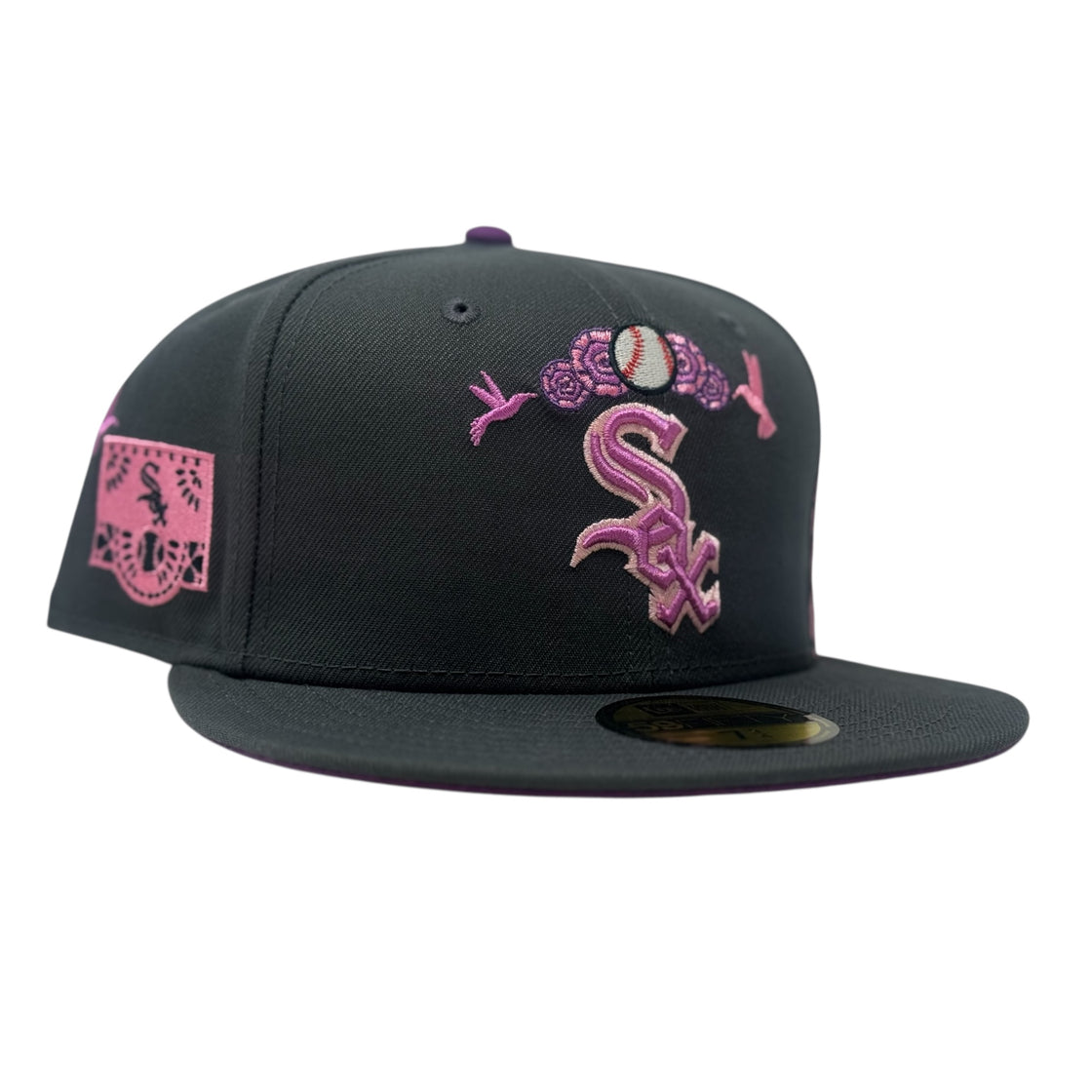 Chicago White Sox Day of the Dead Graphite 59FIFTY Fitted