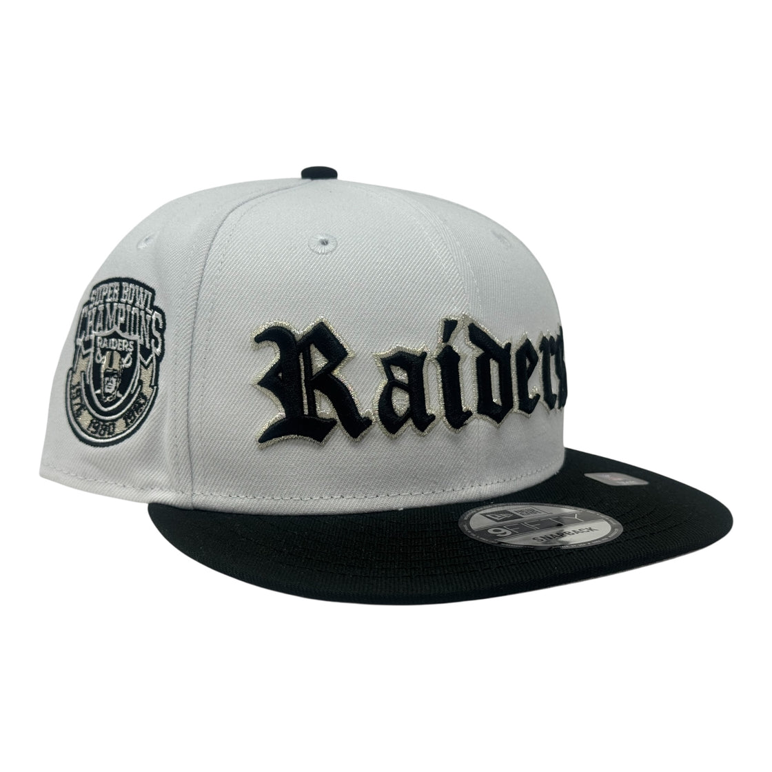 Oakland Raiders 3X Super bowl Champ 9Fifty New Era Snapback Hats