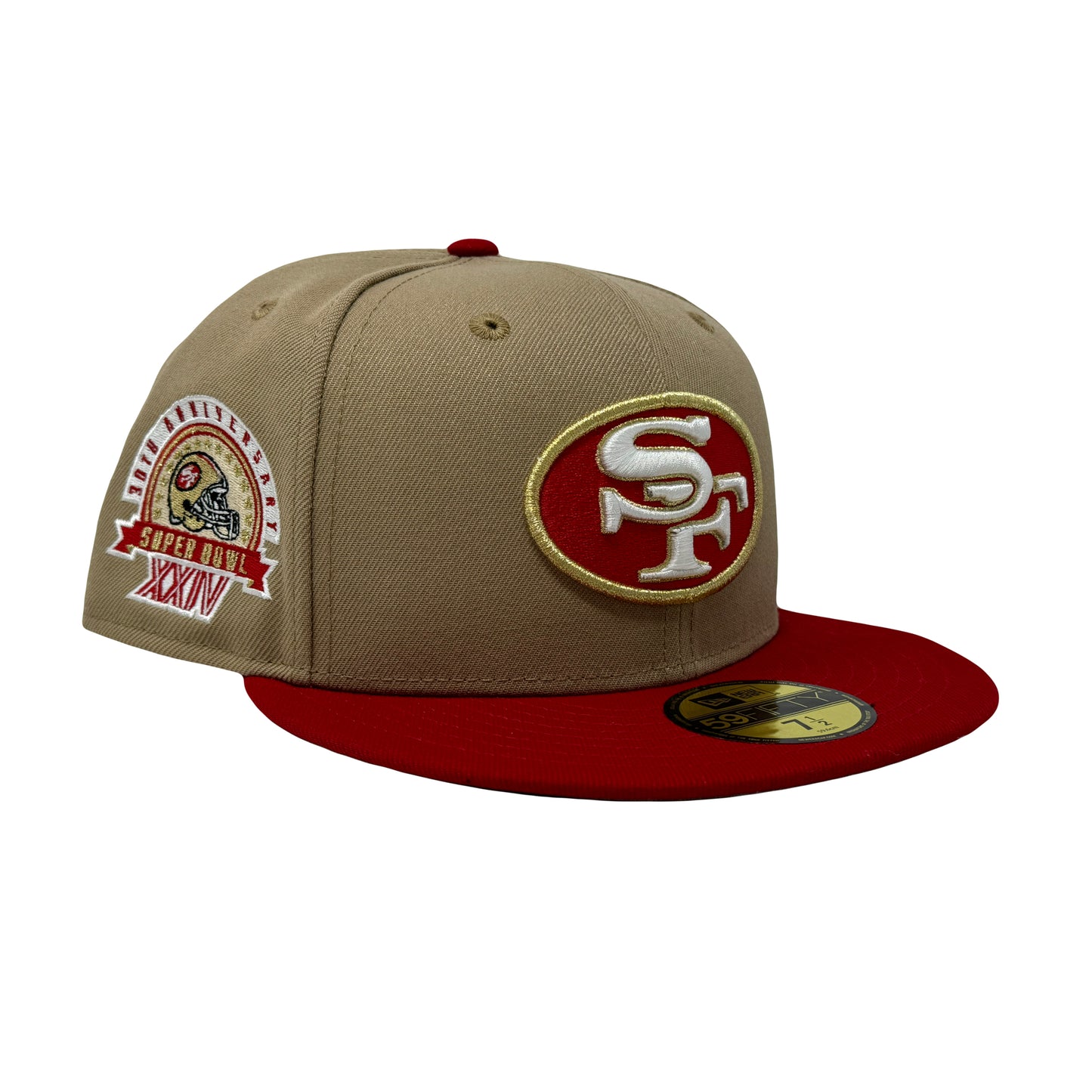 San Francisco 49ers 30th Anniversary 5950 New Era Fitted Hat