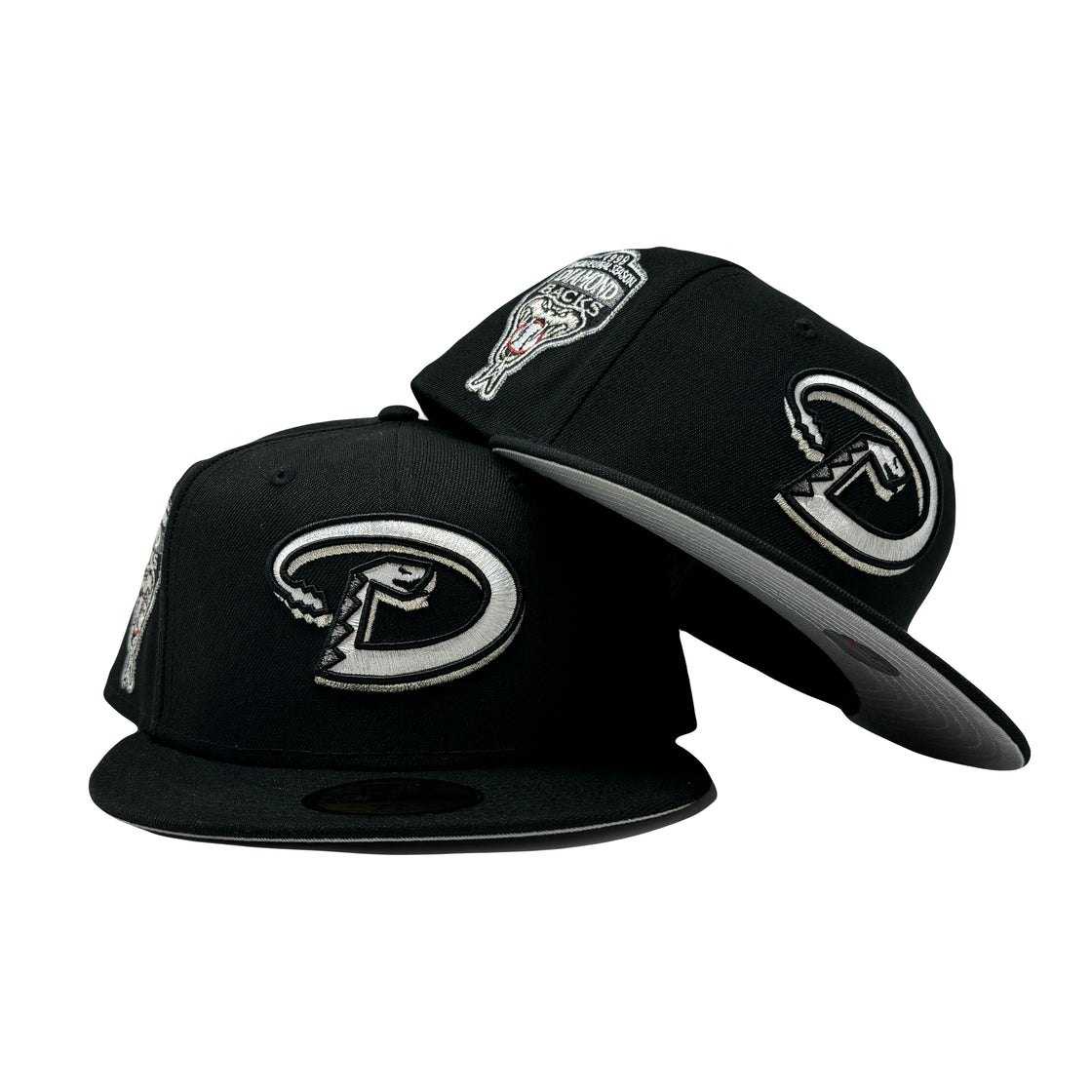 Arizona Diamondbacks 1998 Inaugural Season Sneaker Pack Black 59Fifty New Era Fitted Hat