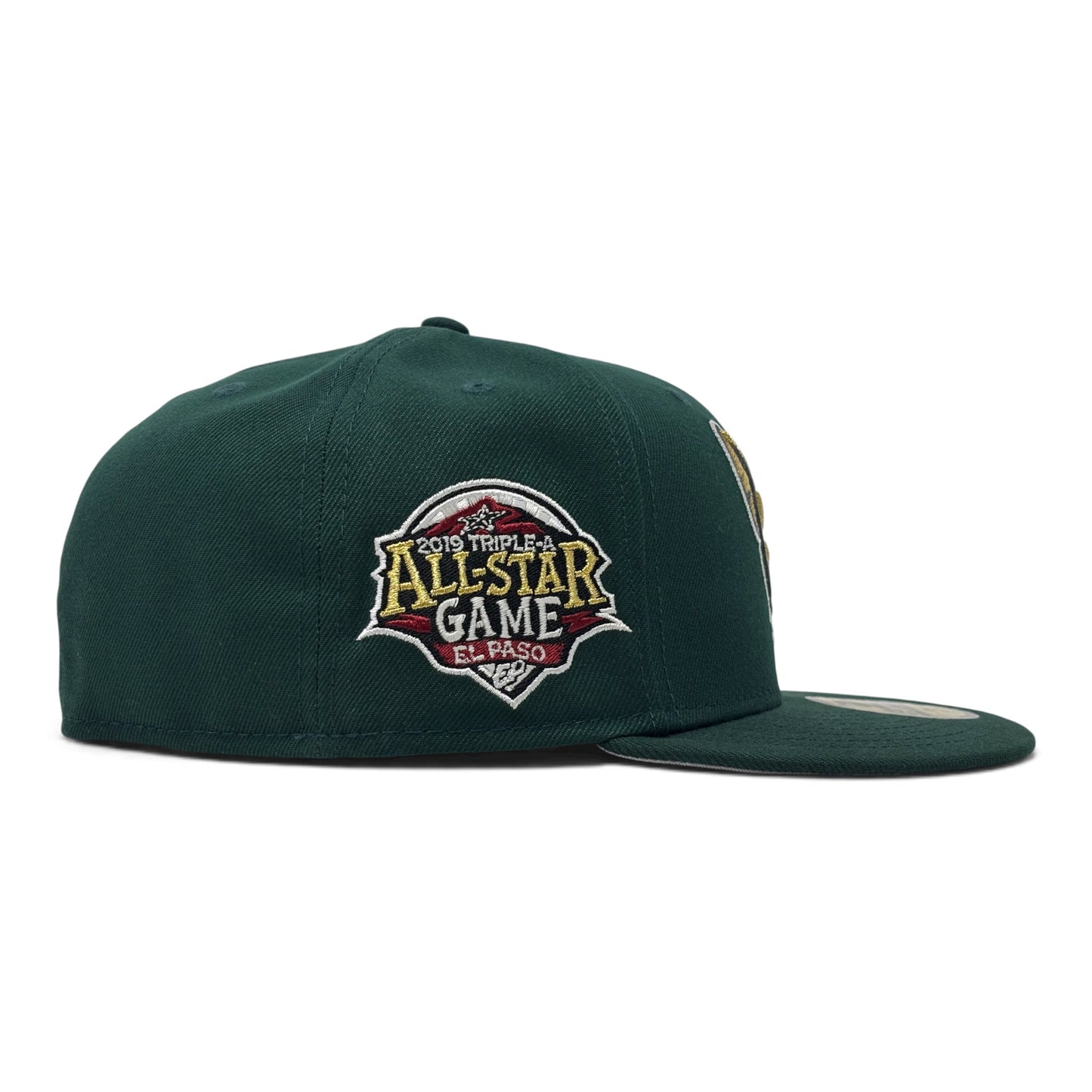 El Paso Chihuahuas 2019 MiLB ASG Patch New Era 59FIFTY Fitted Hat-Green