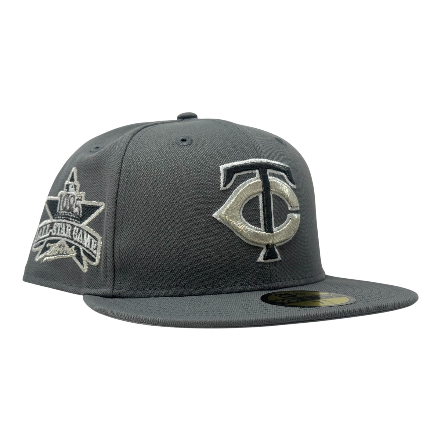 Minnesota Twins 1985 All Star Game Fitted Hat- Gray