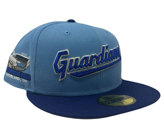 CLEVELAND GUARDIANS PROGRESSIVE FIELD STADIUM 5950 NEW ERA FITTED HAT