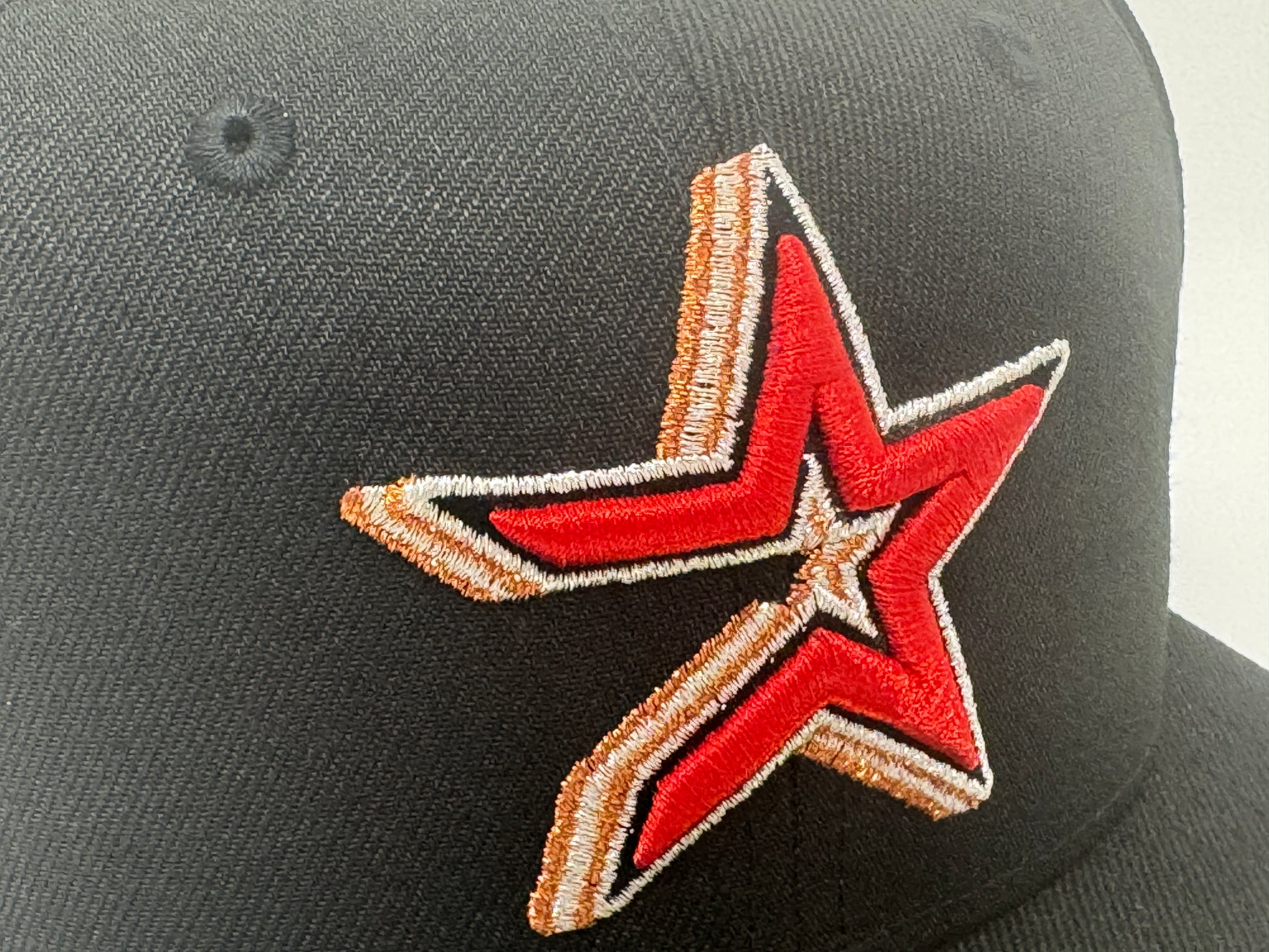 Houston Astros 2000 Inaugural Season Shadow Logo Black 59Fifty New Era Fitted Hat