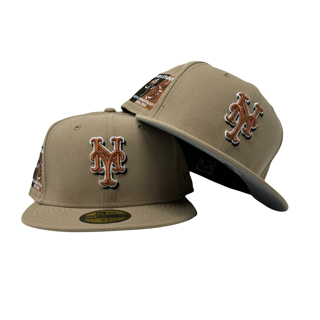 New York Mets Shea Stadium Camel 5950 New Era Fitted Hat