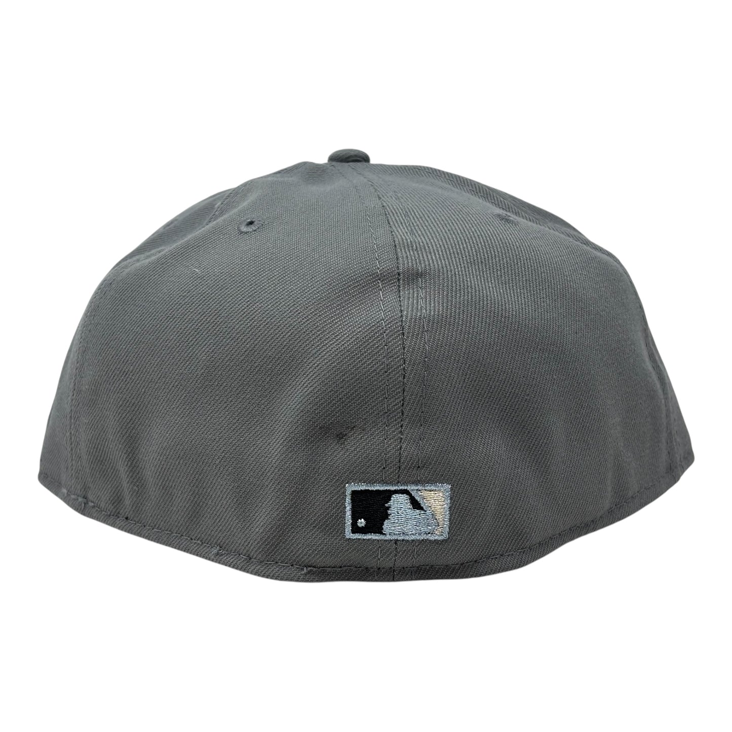 Chicago Cubs Be Alert Foul Ball Logo Fitted Hats-Light Gray