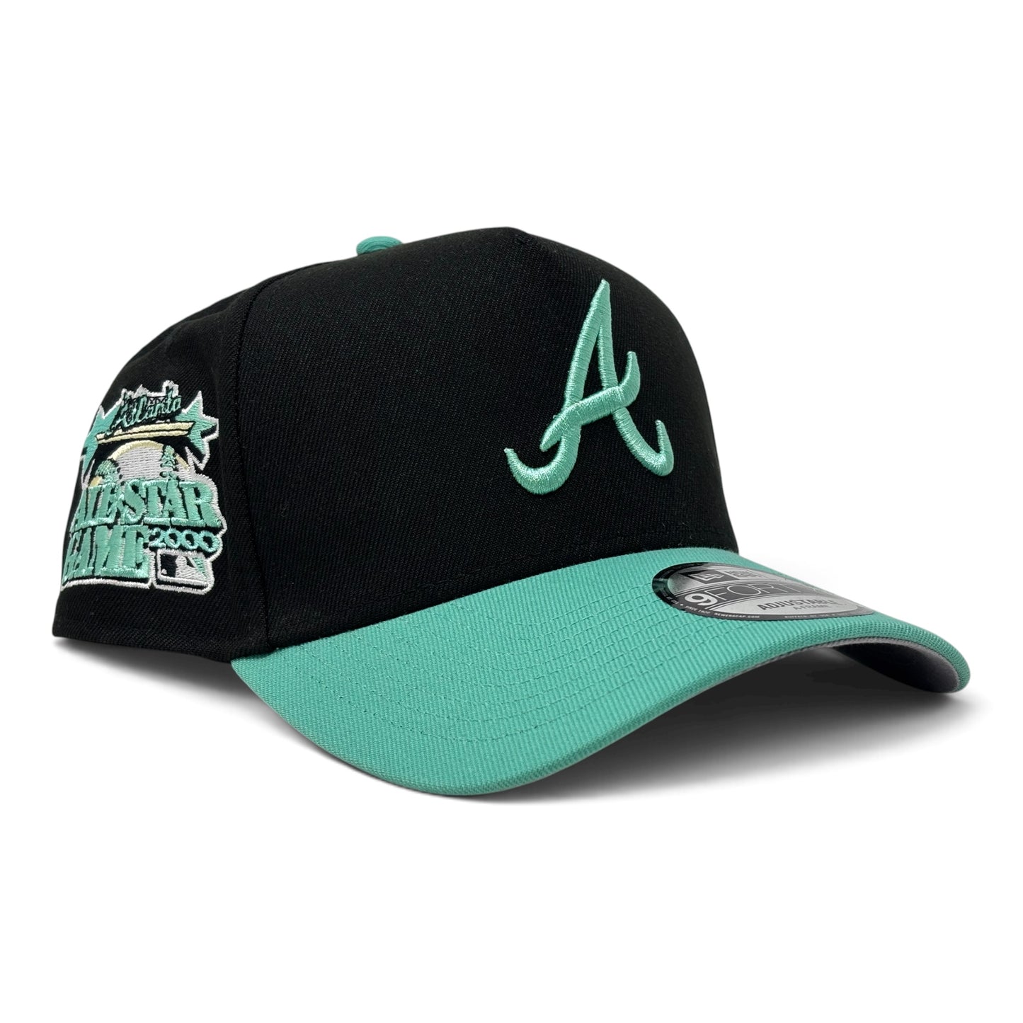 Atlanta Braves All-Star Game 9Forty A Frame Snapback Hats-Black Mint
