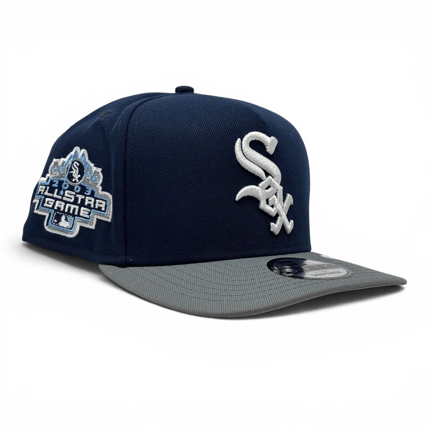 Chicago White Sox All Star Game 2003 9Fifty A-Frame Snapback Hats-Navy