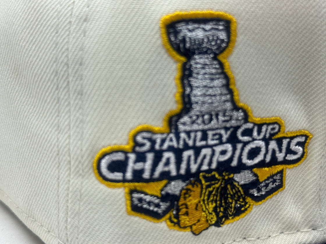 Chicago Blackhawks 2015 Stanley Cup Champions Fitted Hat