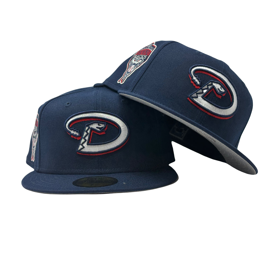 Arizona Diamondbacks 1998 Inaugural Season Light Navy 59Fifty New Era Fitted Hat