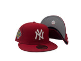 Red NY Yankees 1996 World Series Red 5950 New Era Fitted Hat