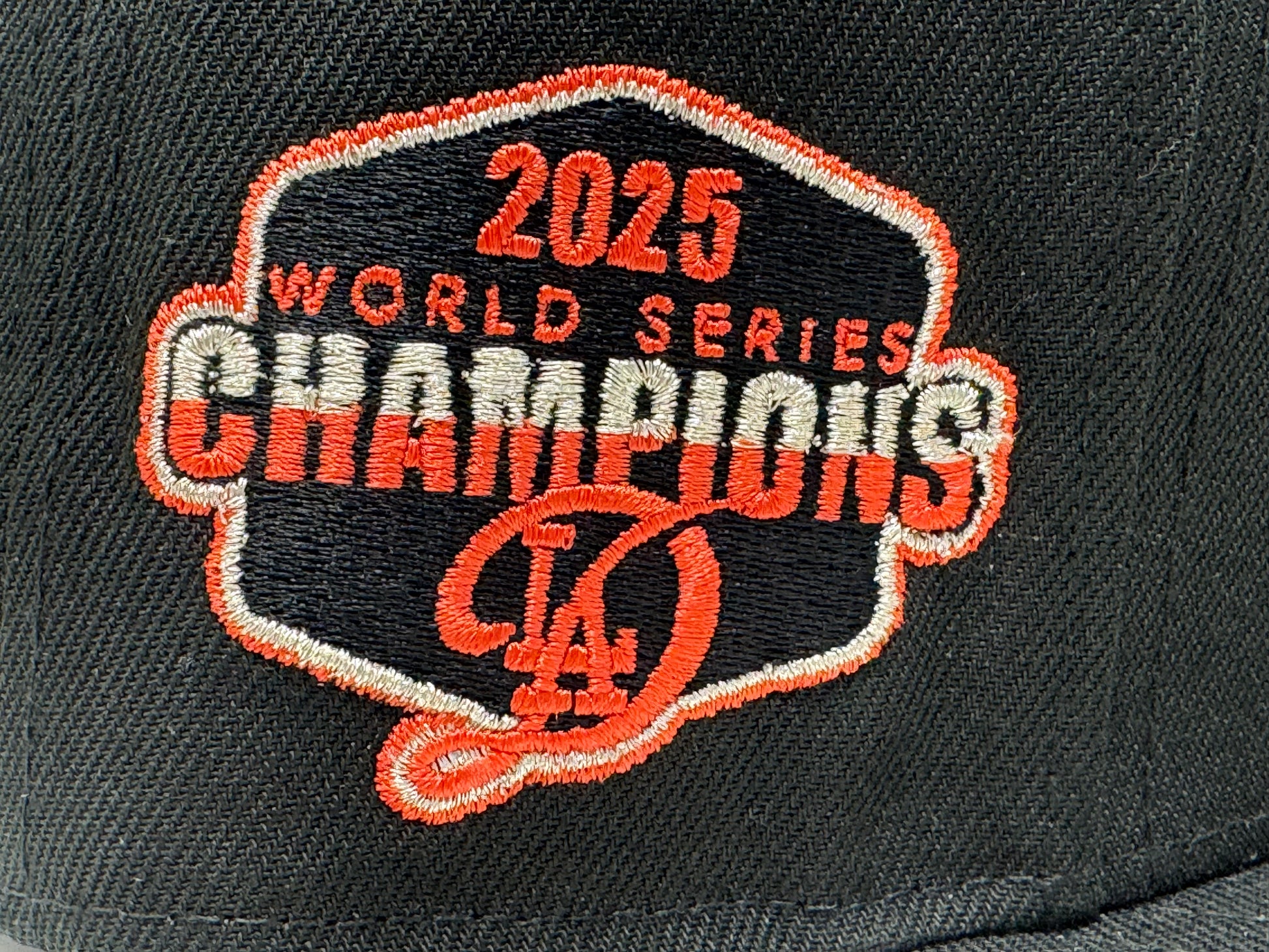 Los Angeles Dodgers 2025 World Champions Snapback Hat-Black