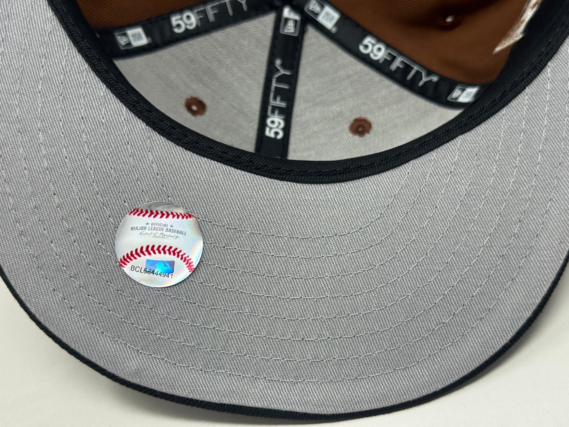 Seattle Mariners 40th Anniversary Gradient Logo Fitted Hats-Pearlized LX