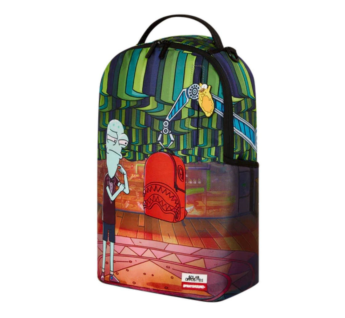 Solar Opposites Closet Canundrum DLXR Backpack Sprayground