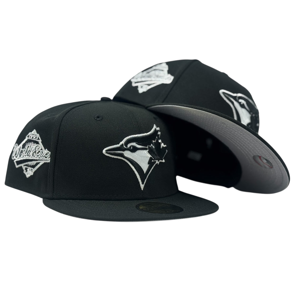 Toronto Blue Jays 1993 World Series Fitted Hats-Black