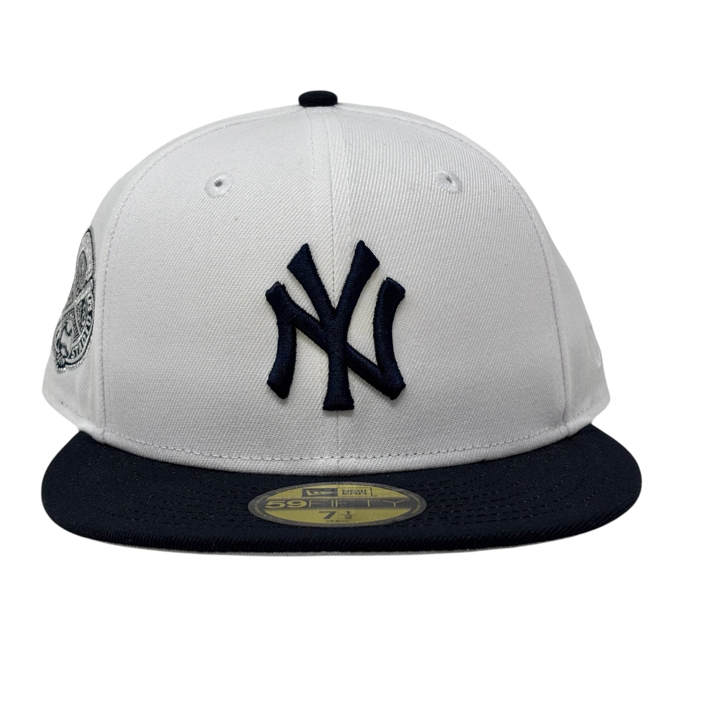 New York Yankees 1938 World Series Fitted Hat-White Navy