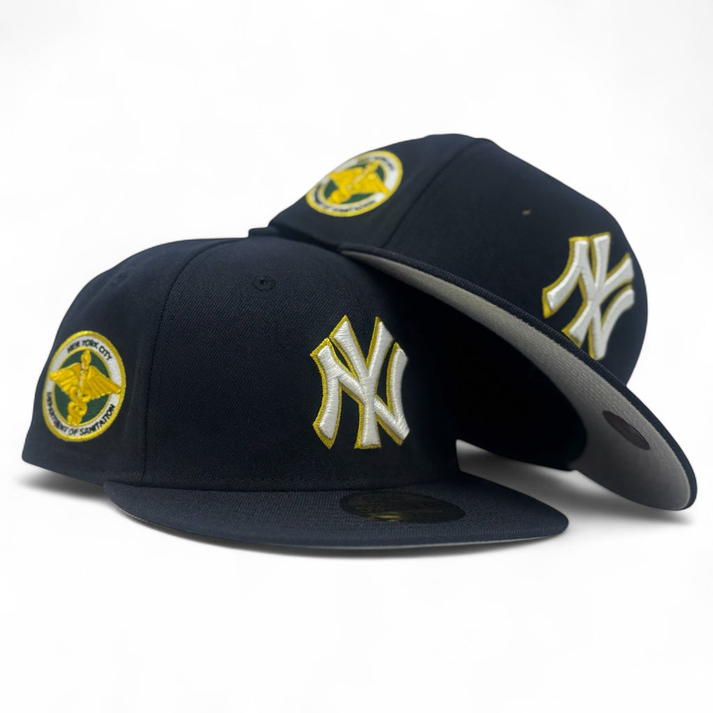 New York Yankees Dept. Of Sanitation Fitted Hat-Navy Blue