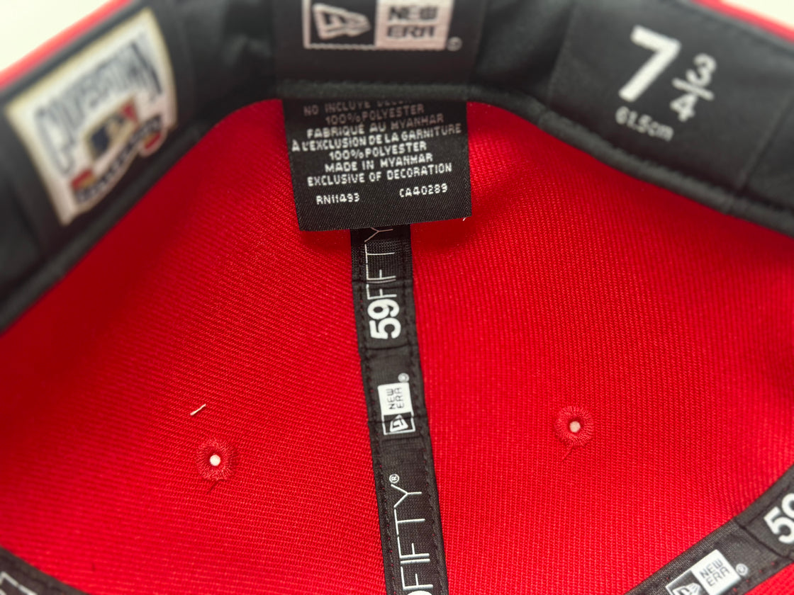 Chicago White Sox 95th Anniversary New Era Fitted Hat-Red