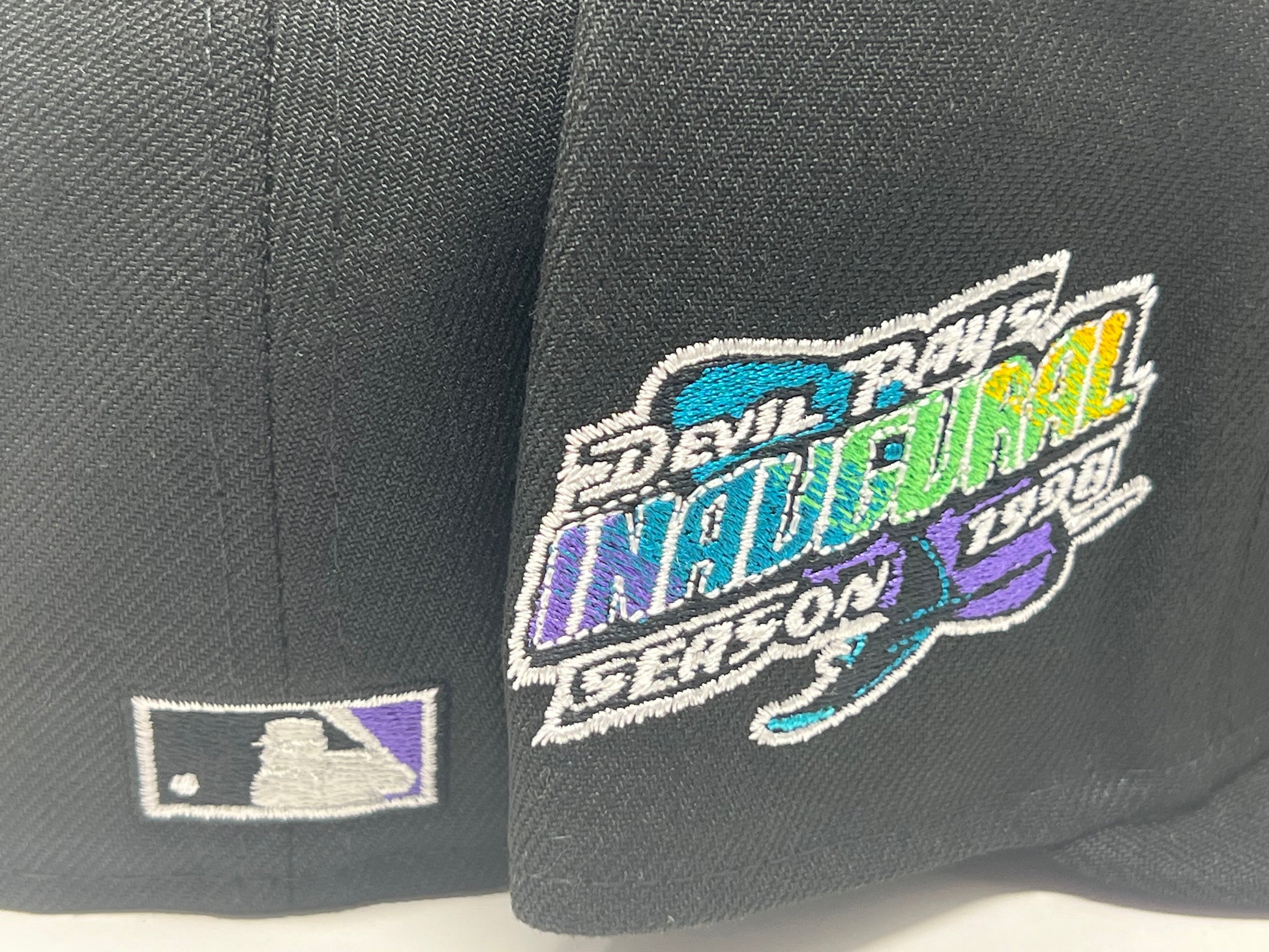 Black Tampa Bay Devil Rays' 1998 Season New Era Fitted Hats