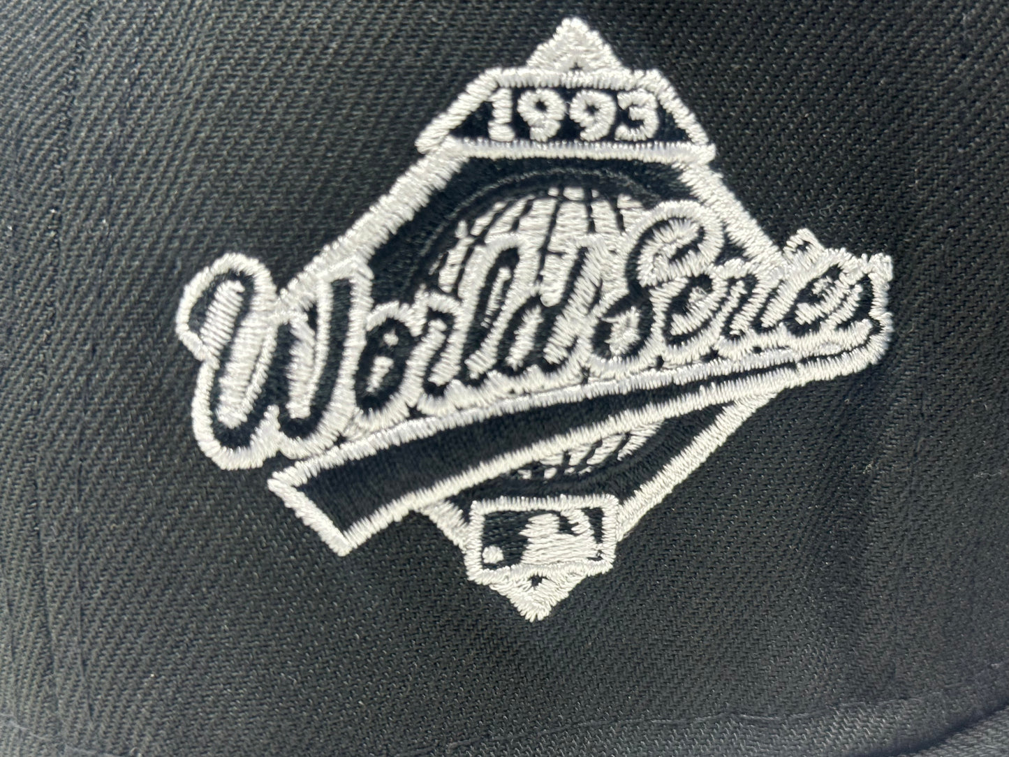 Toronto Blue Jays 1993 World Series Fitted Hats-Black