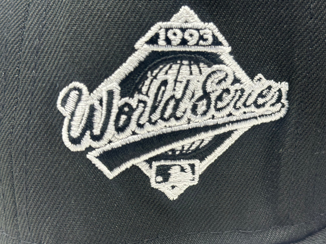Toronto Blue Jays 1993 World Series Fitted Hats-Black