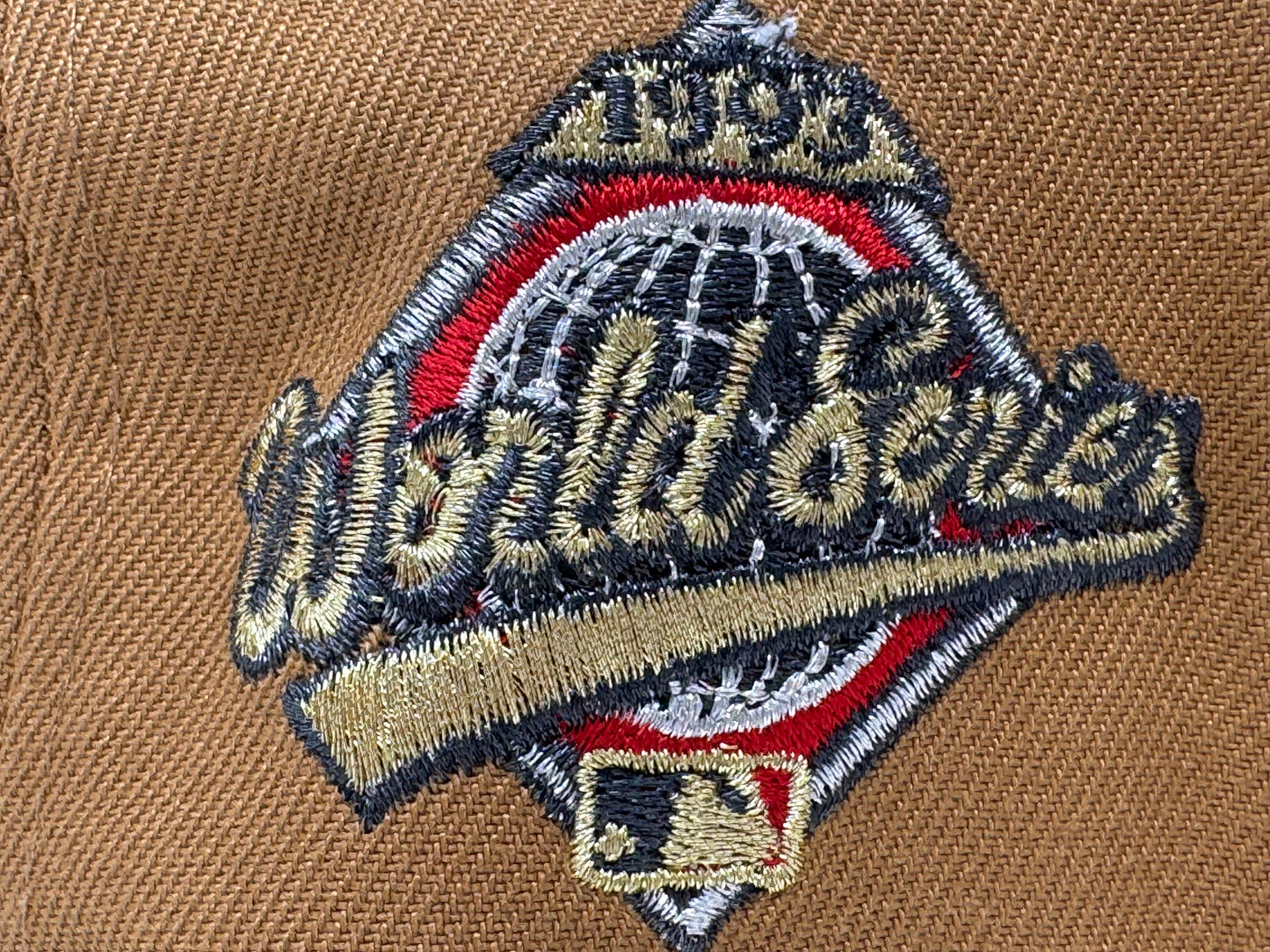 Toronto Blue Jays 1993 World Series Fitted Hats-Panama Tan