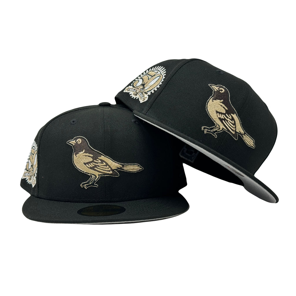 Baltimore Orioles 50th Anniversary Black 5950 New Era Fitted Hat