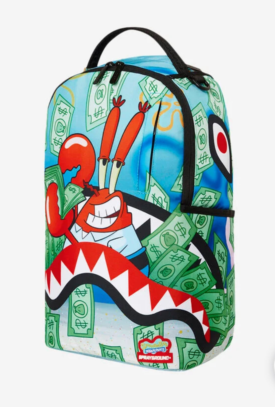 SpongeBob Mr. Krabs High Roller (DLXR) Sprayground Backpack