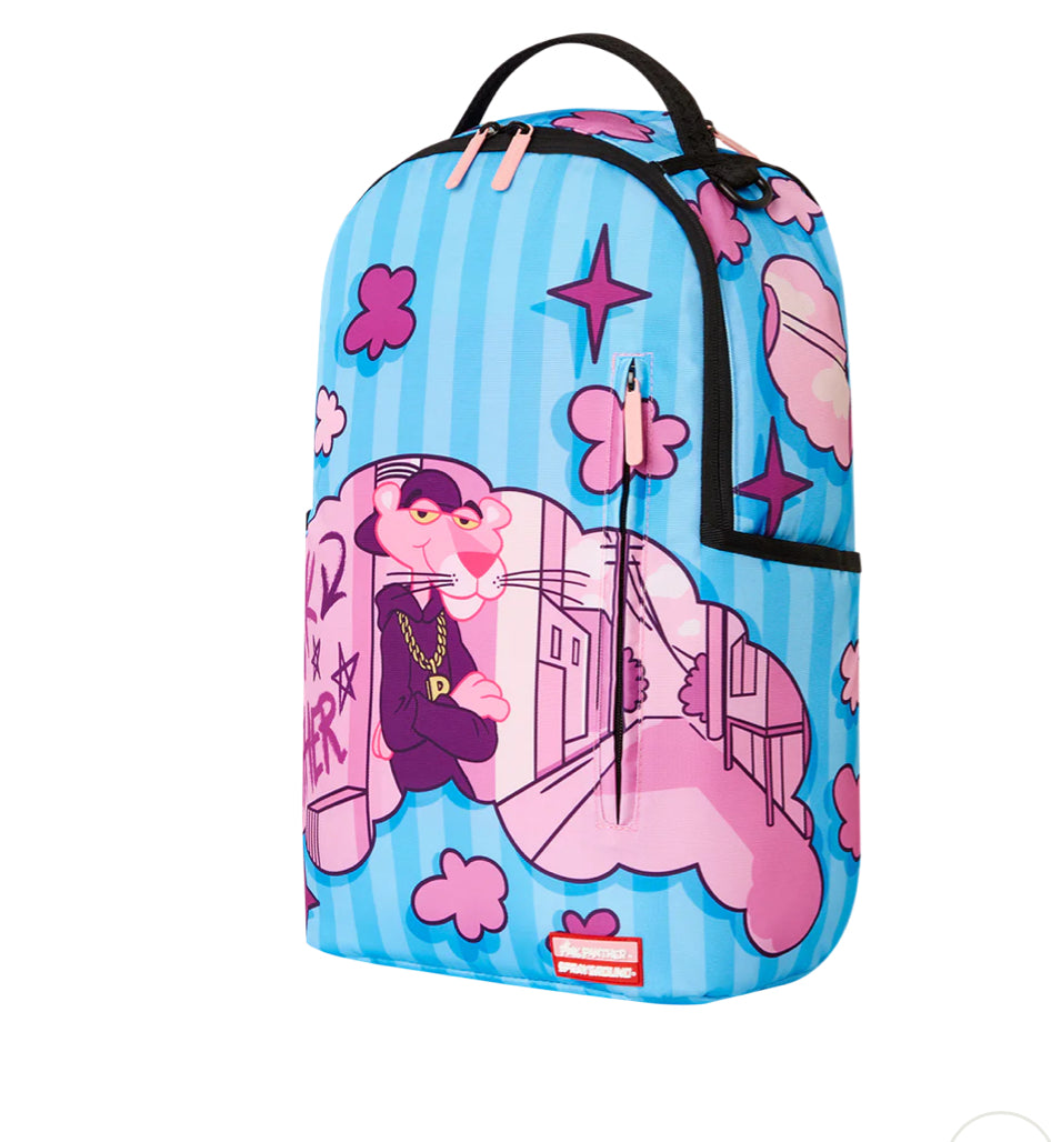 Sprayground Pink Panther Cloud Master Piece Backpack