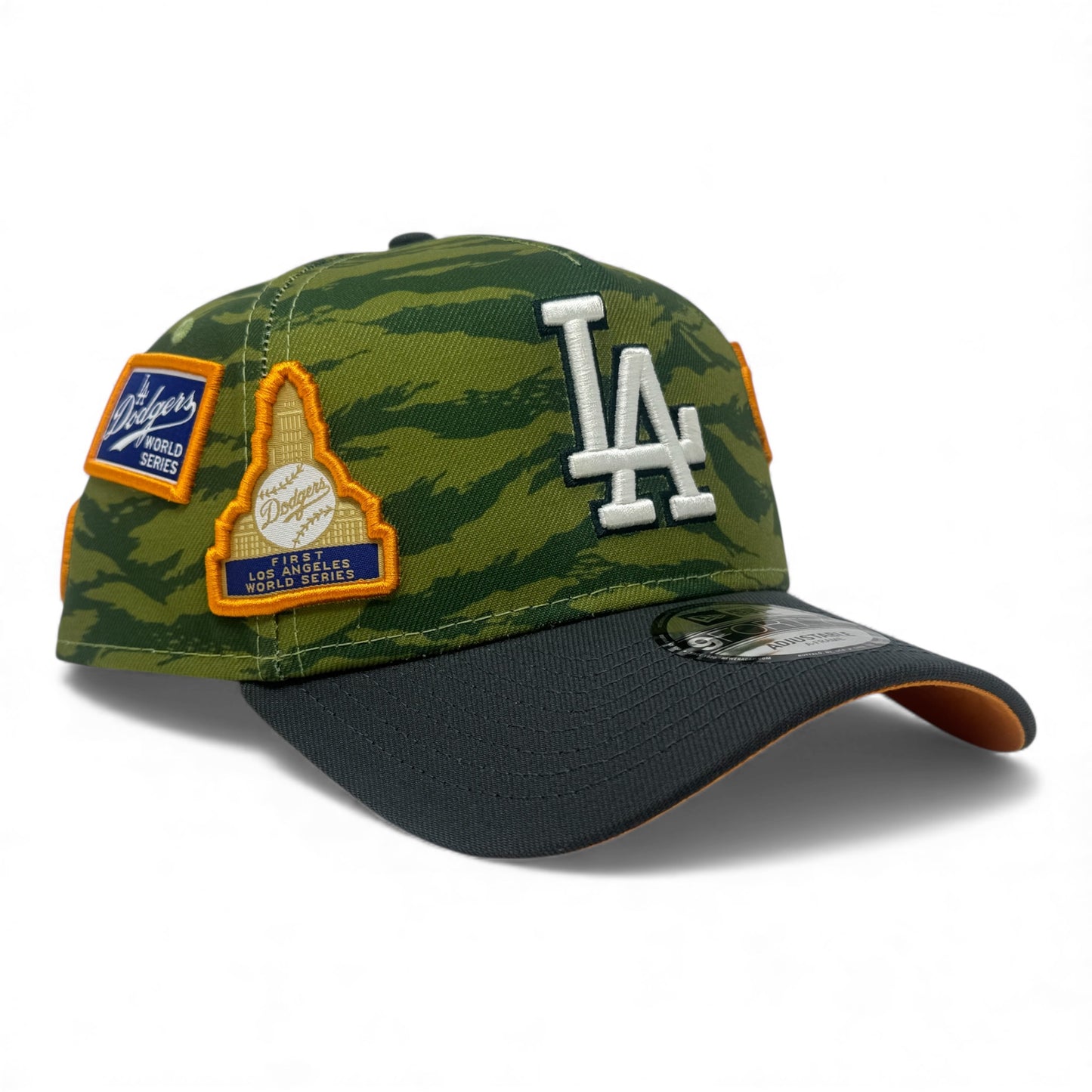 Los Angeles Dodgers multi-Logo 9Forty A-Frame Snapback Hats-camouflage