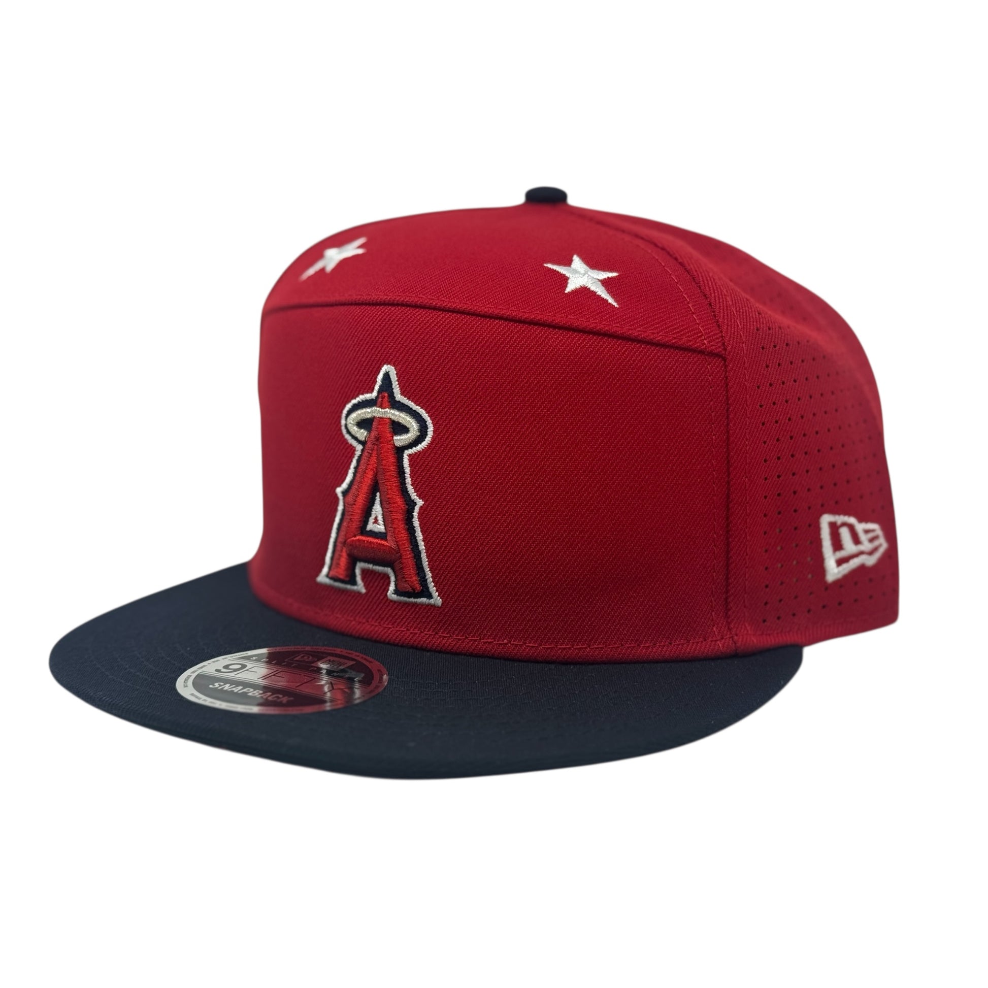 Los Angeles Angels 2025 All Star Game Split Panel on Field Snapback Hats