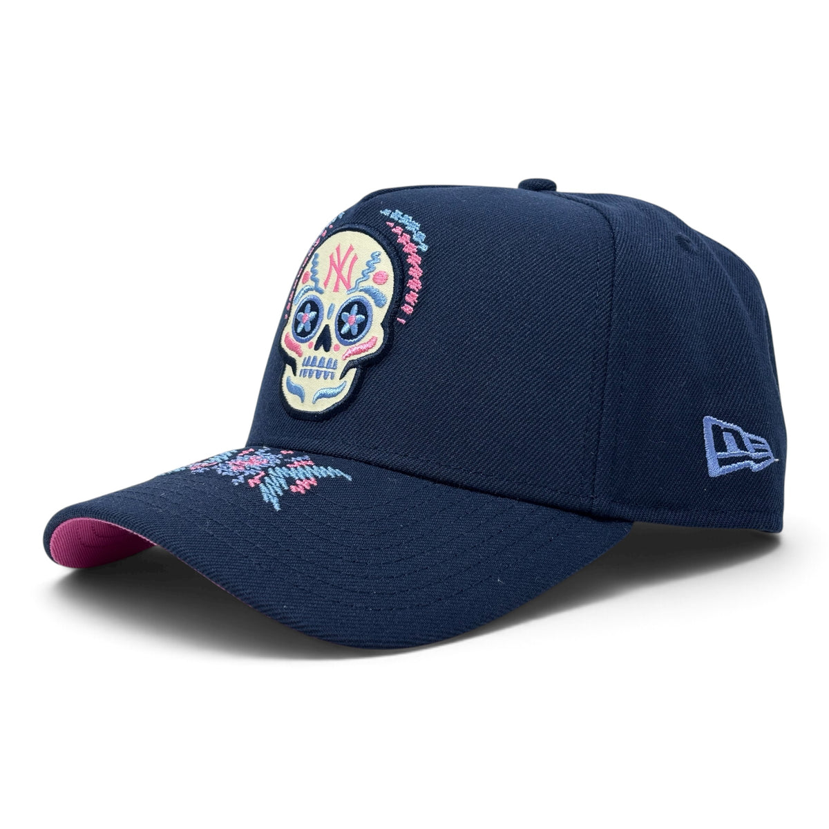 New York Yankees Navy 2026 Day of the Dead New Era 9FORTY A-Frame Hat