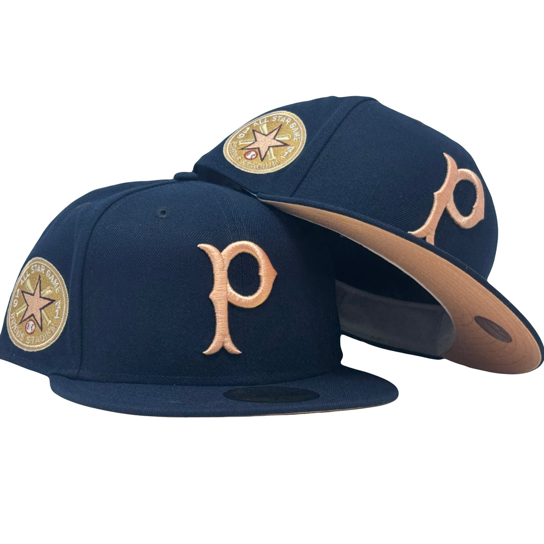 Pittsburgh Pirates 1941 All Star Game Peach Brim New Era Fitted Hat