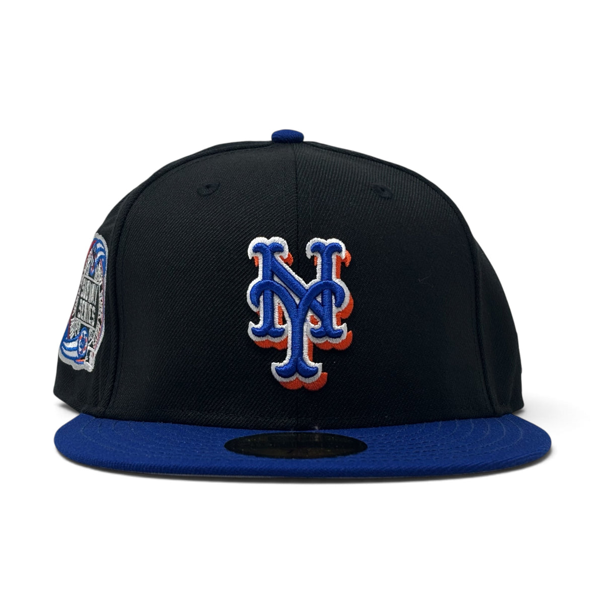 New York Mets Subway Series On-Field Black Royal Blue 59Fifty New Era Fitted Hat