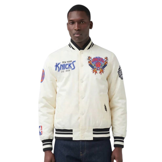NBA NEW YORK KNICKS PARADISE MEN'S SATIN JACKET