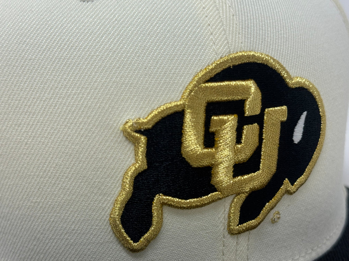 Colorado Buffaloes Chrome 59Fifty Fitted Hat