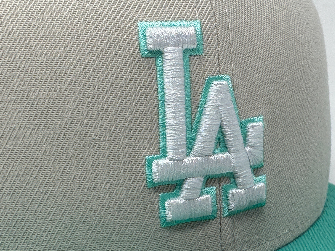 Los Angeles Dodgers 60th Anniversary Stone Mint 9Fifty New Era Snapback Hat