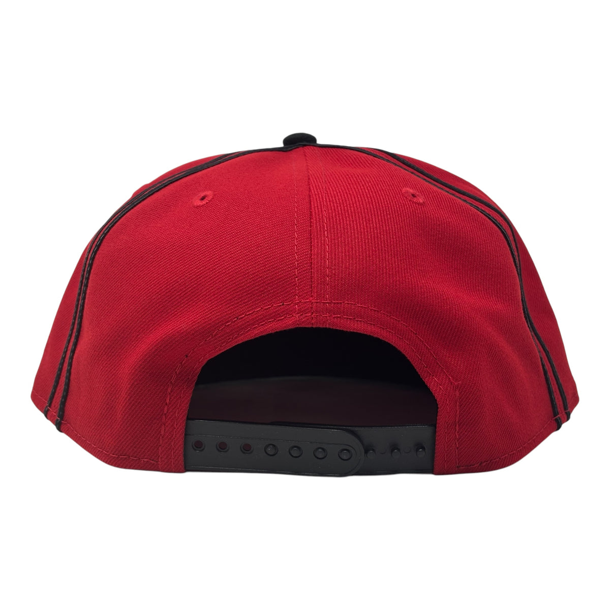 San Francisco 49Ers Double Piping 9Fifty New Era Snapback- Red Black
