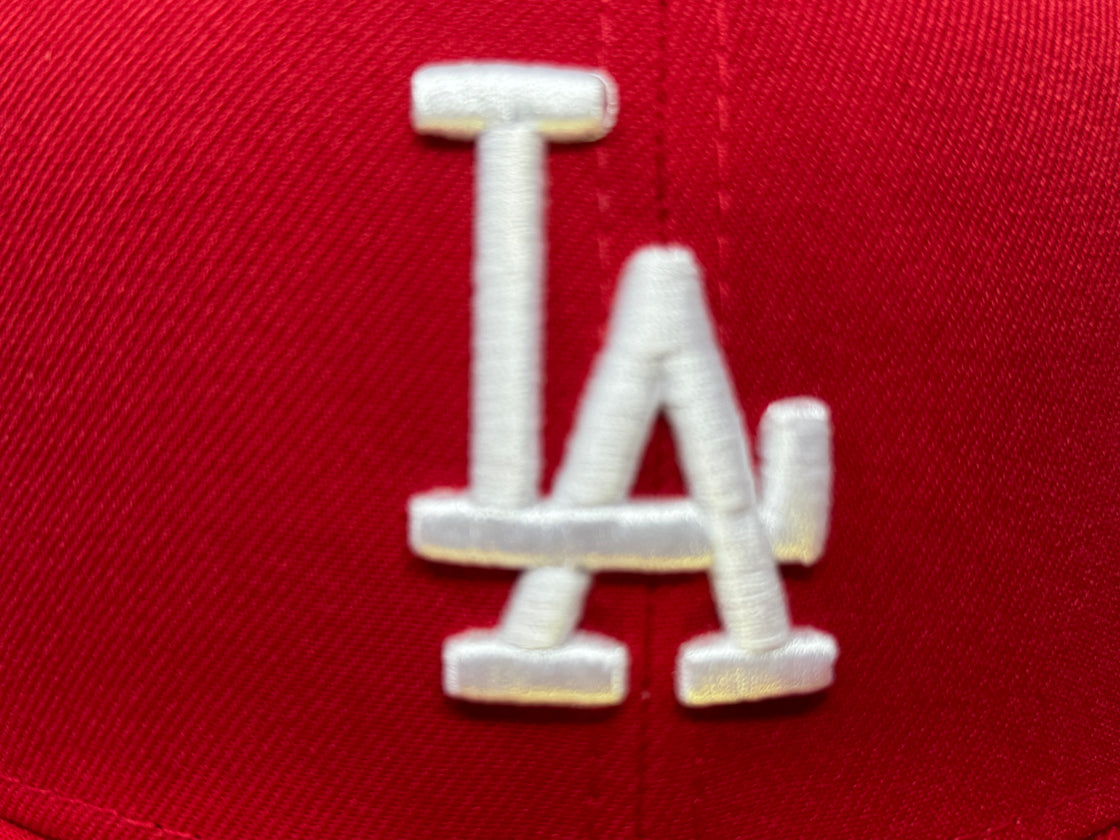 Los Angeles Dodgers 2024 World Series Champions Red Fitted Hat