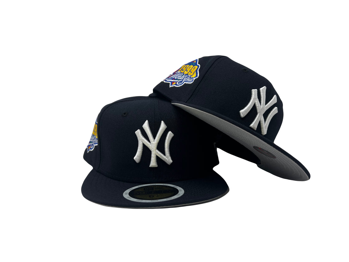 New York Yankees 1999 World Series Navy Blue Kids 5950 New Era Fitted Hat