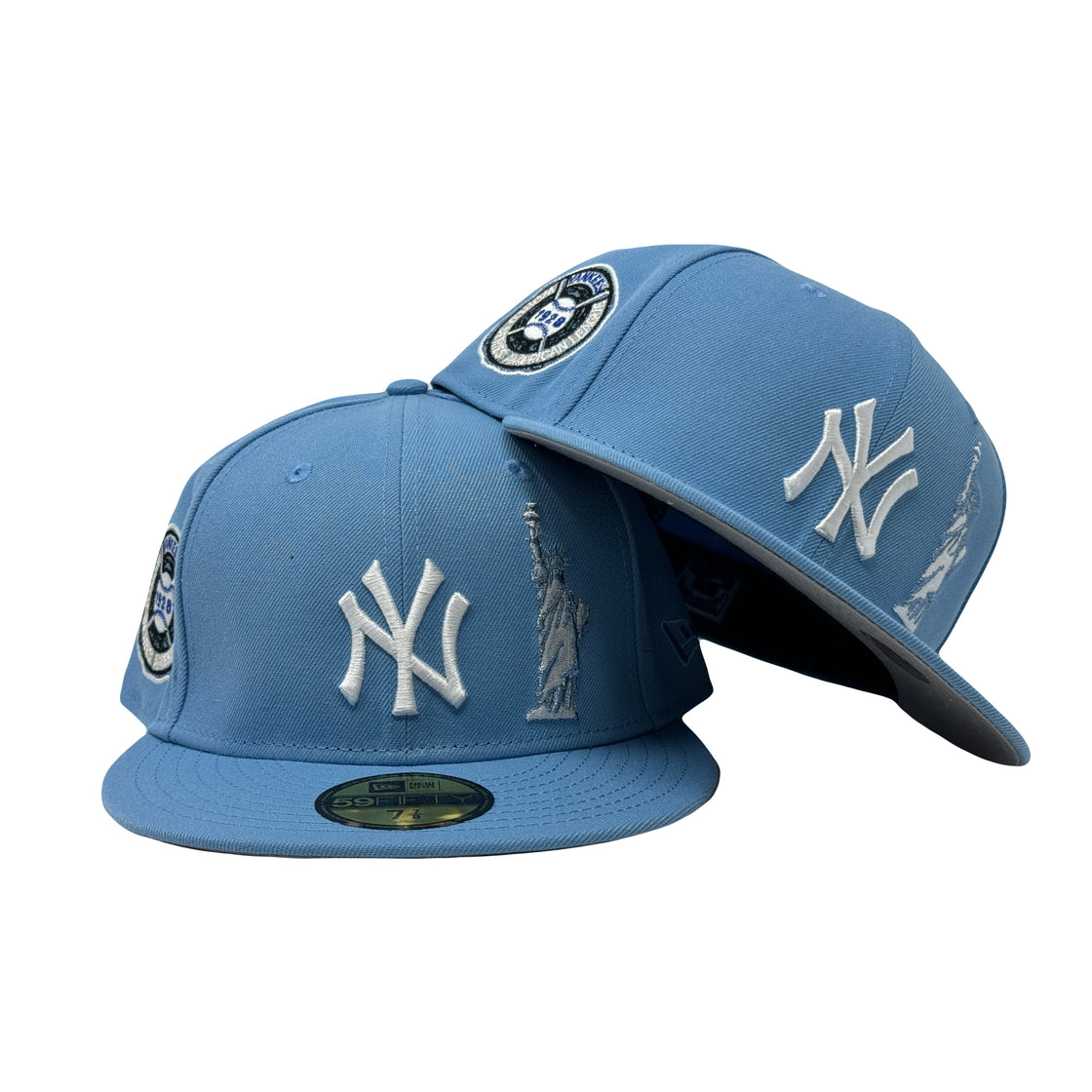 New York Yankees 1928 World Series Sky Blue 59Fifty New Era Fitted Hat