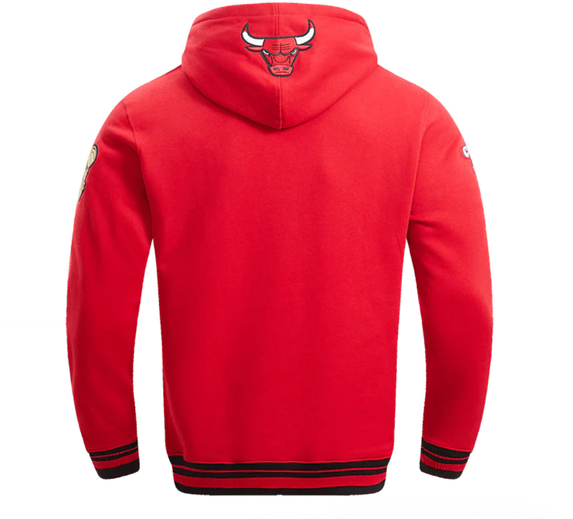 Men's Chicago Bulls Pro Standard Red Retro Classic Pullover Hoodie