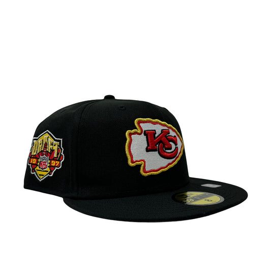 Kansas City Chiefs 1997 NFL Draft 5950 New Era Fitted Hat