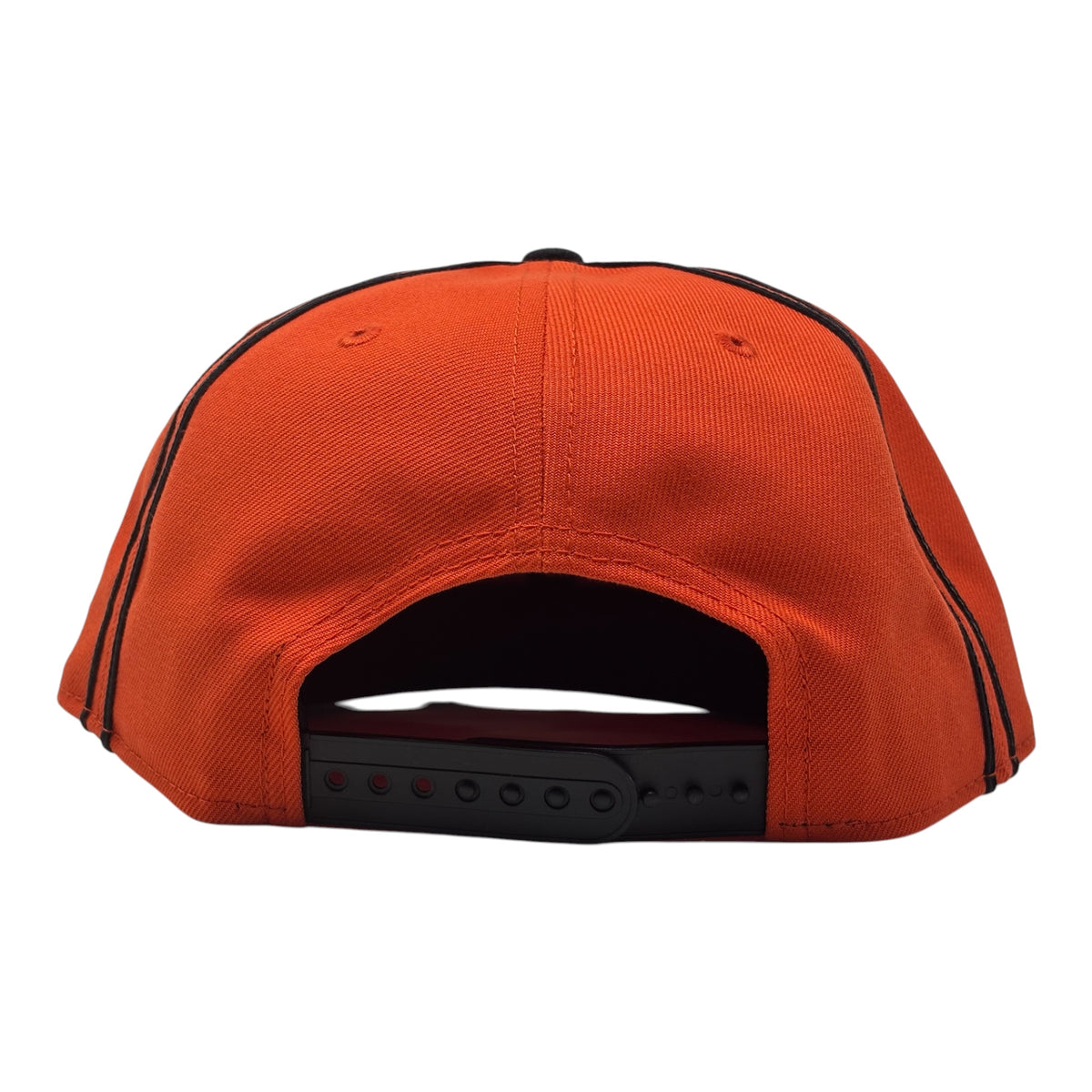 Anaheim Ducks Double Piping 9Fifty New Era Snapback- Orange Black